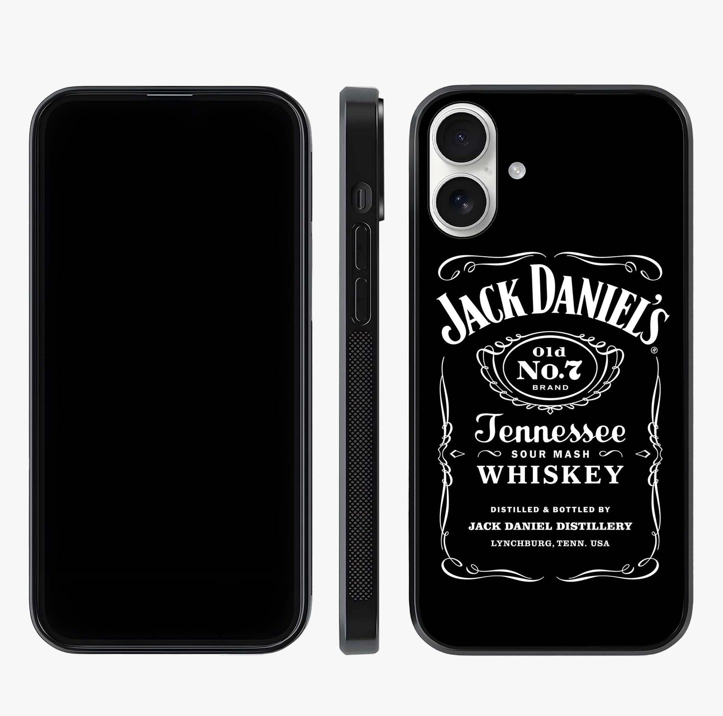 Vintage Whiskey Heritage Glass Case displayed upright for full design visibility and premium finish.