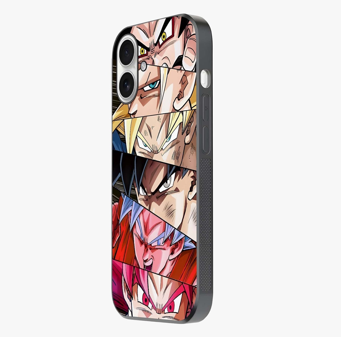 Anime Character Glass Case photographed in natural light showing reflective finish and design depth.