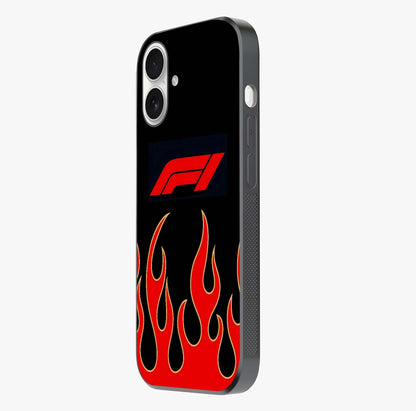 Fire F11 Glass Case photographed in natural light showing reflective finish and design depth.