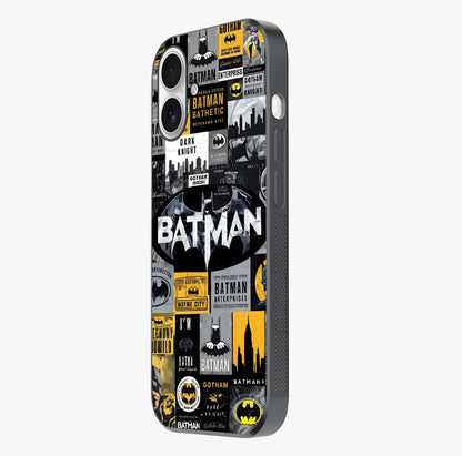 Knight Gotham Rise Glass Case photographed in natural light showing reflective finish and design depth.