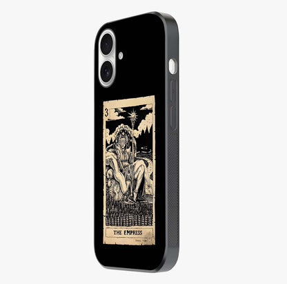 The Empress Glass Case photographed in natural light showing reflective finish and design depth.