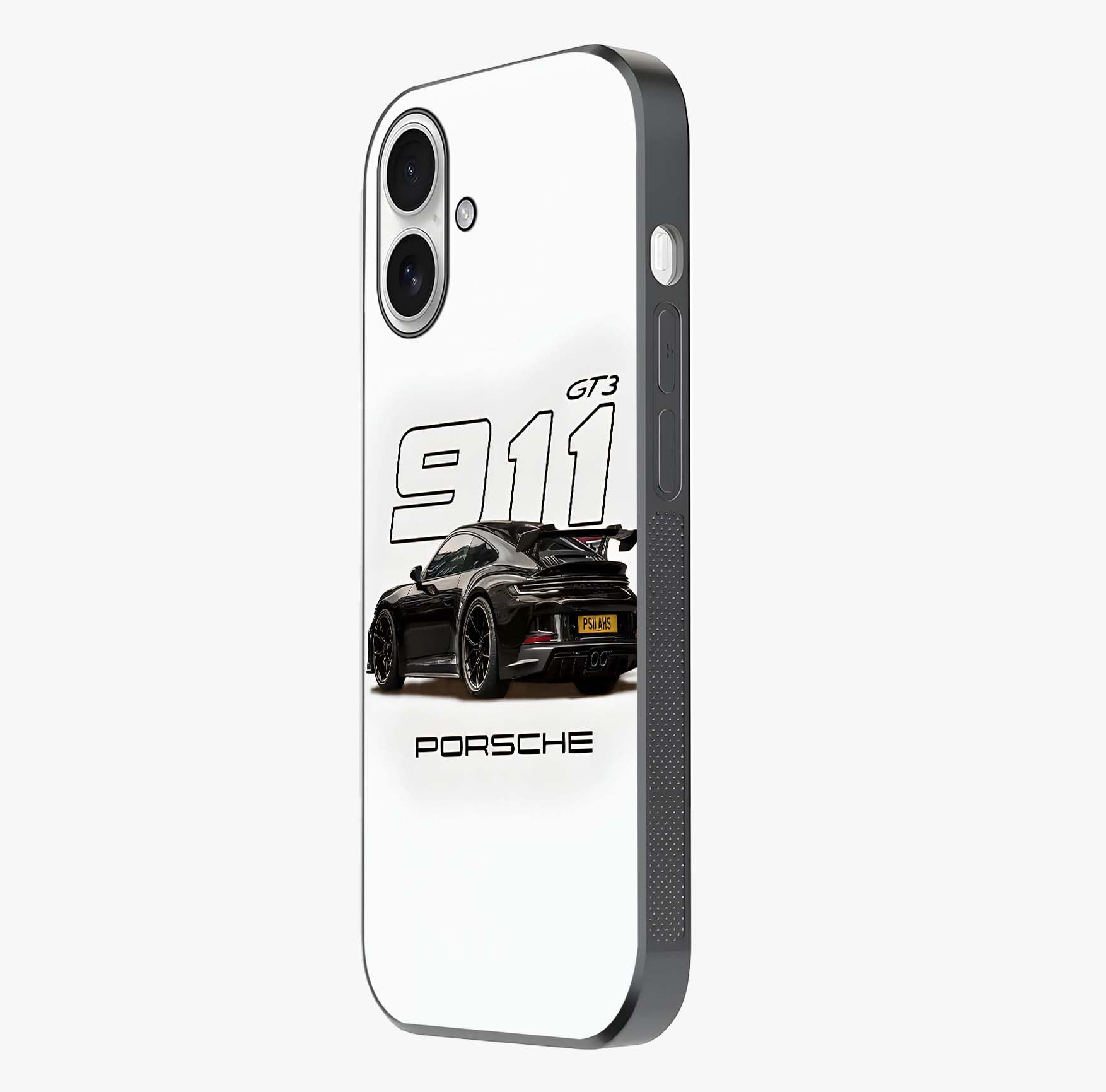 Turbo Legacy Icon Glass Case photographed in natural light showing reflective finish and design depth.