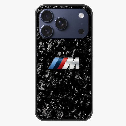 Carbon Speed Mark Glass Case showing full back design in clean flat view with glossy glass finish.