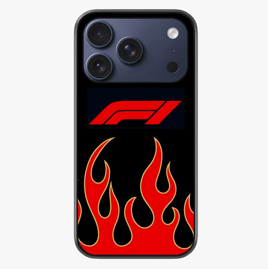 Fire F11 Glass Case showing full back design in clean flat view with glossy glass finish.
