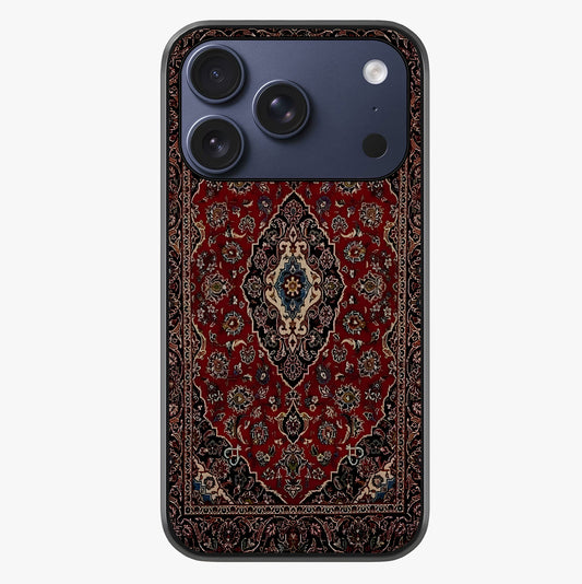 Heritage Carpet Royale Glass Case showing full back design in clean flat view with glossy glass finish.