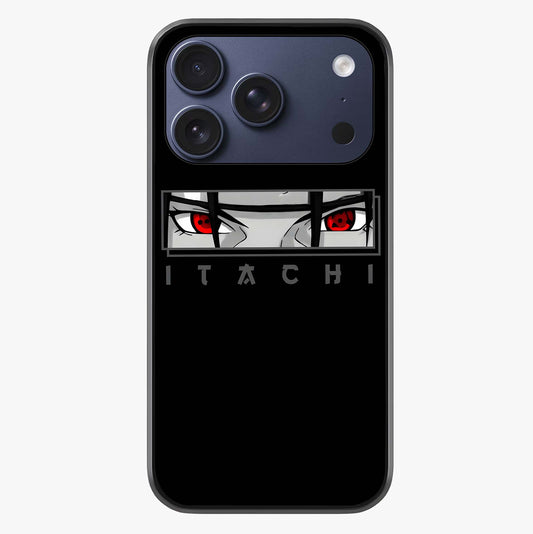 Scarlet Gaze Dominance Glass Case showing full back design in clean flat view with glossy glass finish.