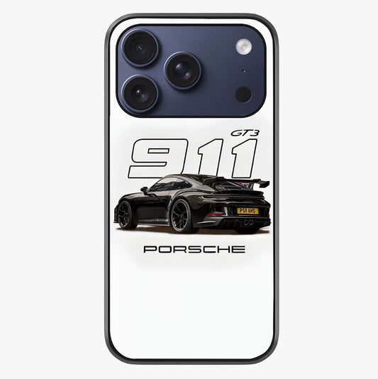 Turbo Legacy Icon Glass Case showing full back design in clean flat view with glossy glass finish.
