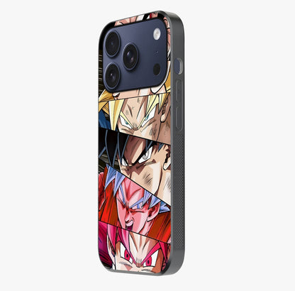 Anime Character Glass Case photographed in natural light showing reflective finish and design depth.