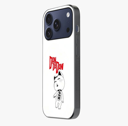 Playful Spirit Charm Glass Case photographed in natural light showing reflective finish and design depth.