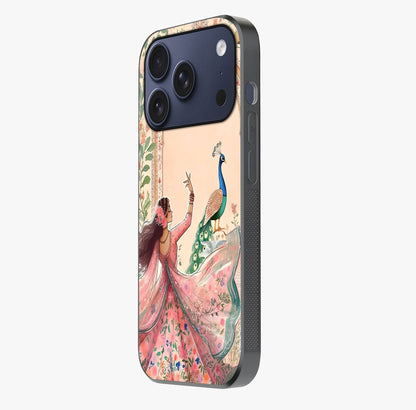 Royal Grace Muse Glass Case photographed in natural light showing reflective finish and design depth.