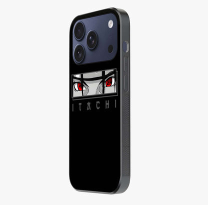 Scarlet Gaze Dominance Glass Case photographed in natural light showing reflective finish and design depth.