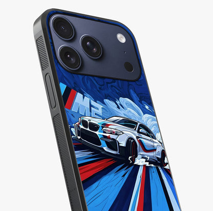 Drift Power Rush Glass Case captured at a warm angle highlighting gloss, texture and premium glass finish.