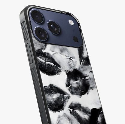 Midnight Kiss Marks Glass Case captured at a warm angle highlighting gloss, texture and premium glass finish.
