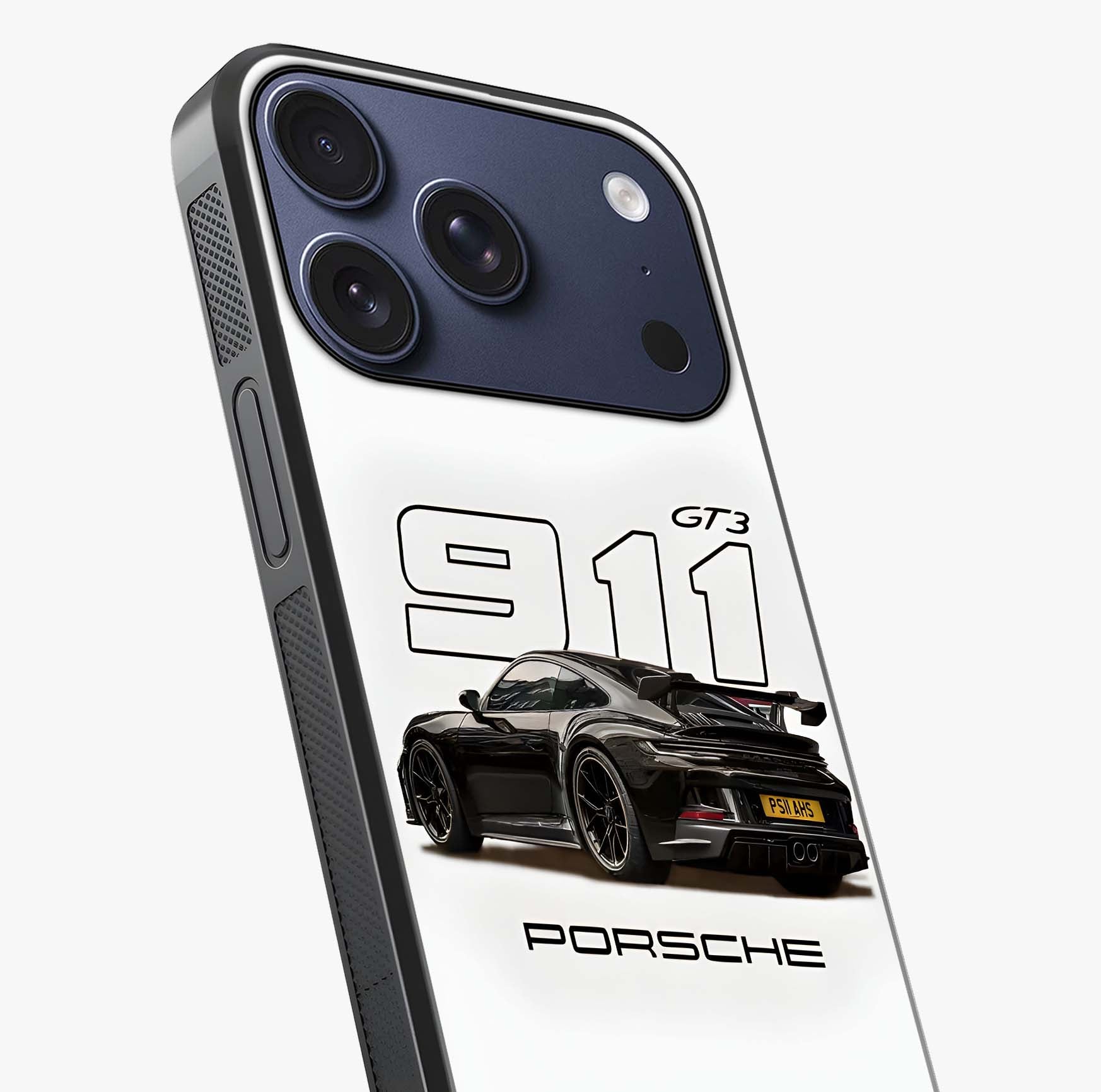 Turbo Legacy Icon Glass Case captured at a warm angle highlighting gloss, texture and premium glass finish.