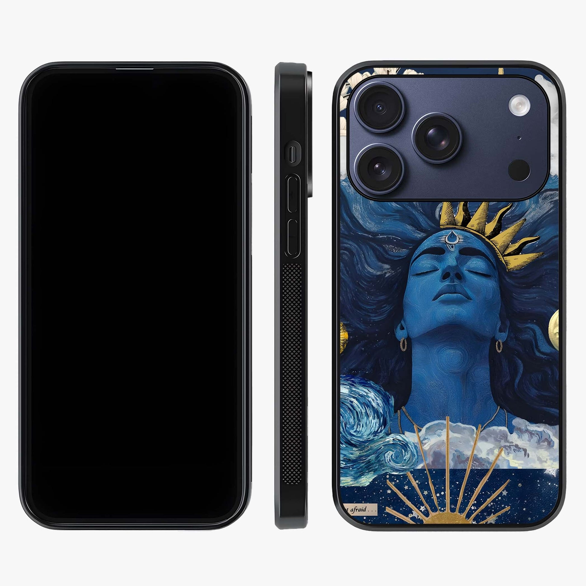 Aesthetic Lord Shiva Glass Case displayed upright for full design visibility and premium finish.