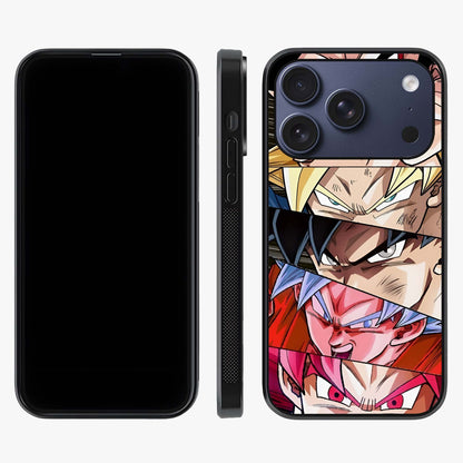 Anime Character Glass Case displayed upright for full design visibility and premium finish.