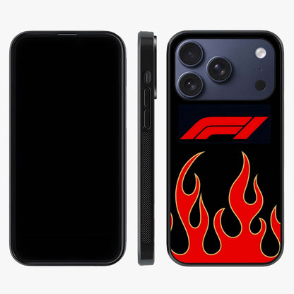 Fire F11 Glass Case displayed upright for full design visibility and premium finish.