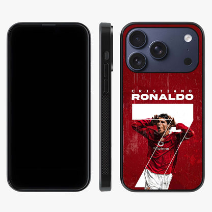 Goal Celebration Legacy Glass Case displayed upright for full design visibility and premium finish.