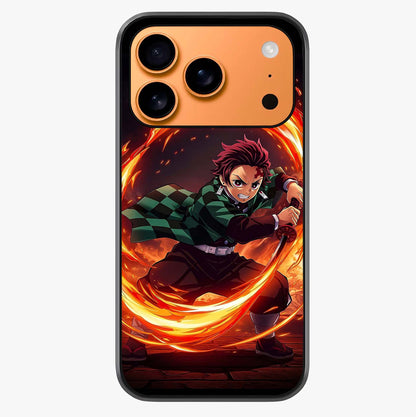 Blazing Sword Resolve Glass Case captured at a warm angle highlighting gloss, texture and premium glass finish.