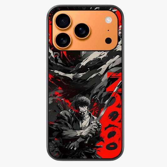 Demon Sword Resolve Glass Case captured at a warm angle highlighting gloss, texture and premium glass finish.
