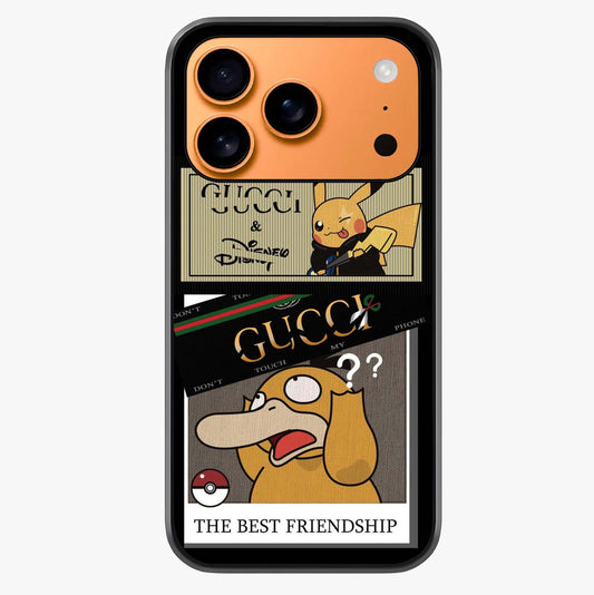 Gucci Play Mashup Glass Case captured at a warm angle highlighting gloss, texture and premium glass finish.