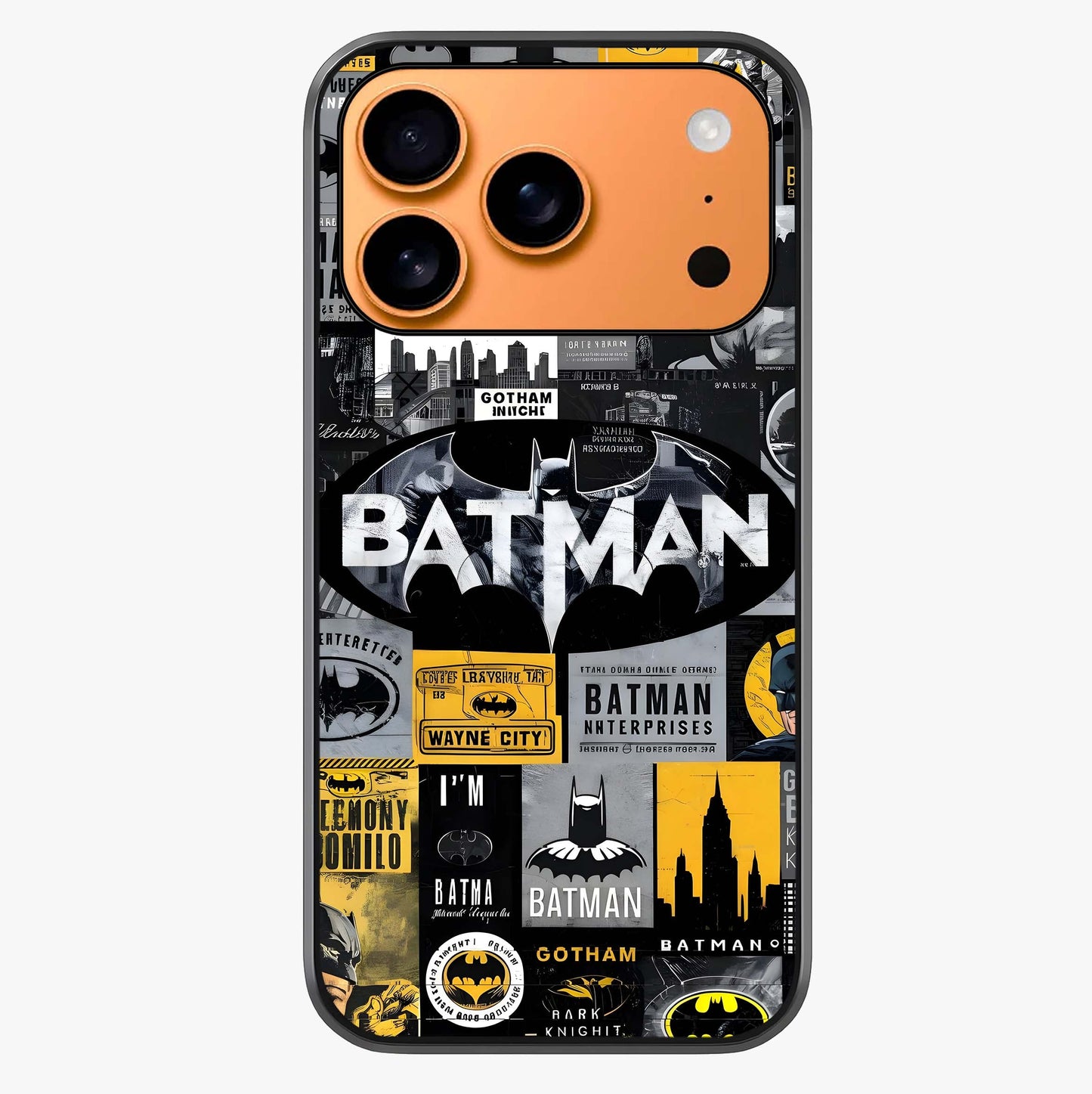 Knight Gotham Rise Glass Case captured at a warm angle highlighting gloss, texture and premium glass finish.