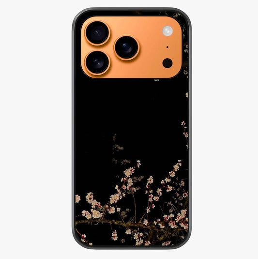 Petal Moon Light With Custom Name Glass Case captured at a warm angle highlighting gloss, texture and premium glass finish.