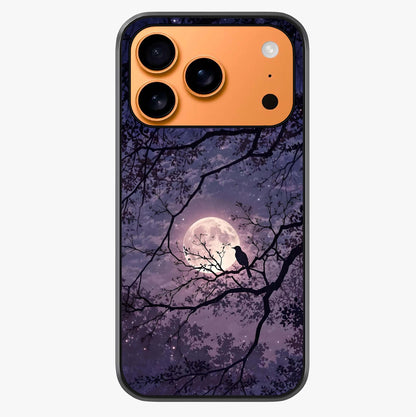 Whispering Moon Silence Glass Case captured at a warm angle highlighting gloss, texture and premium glass finish.