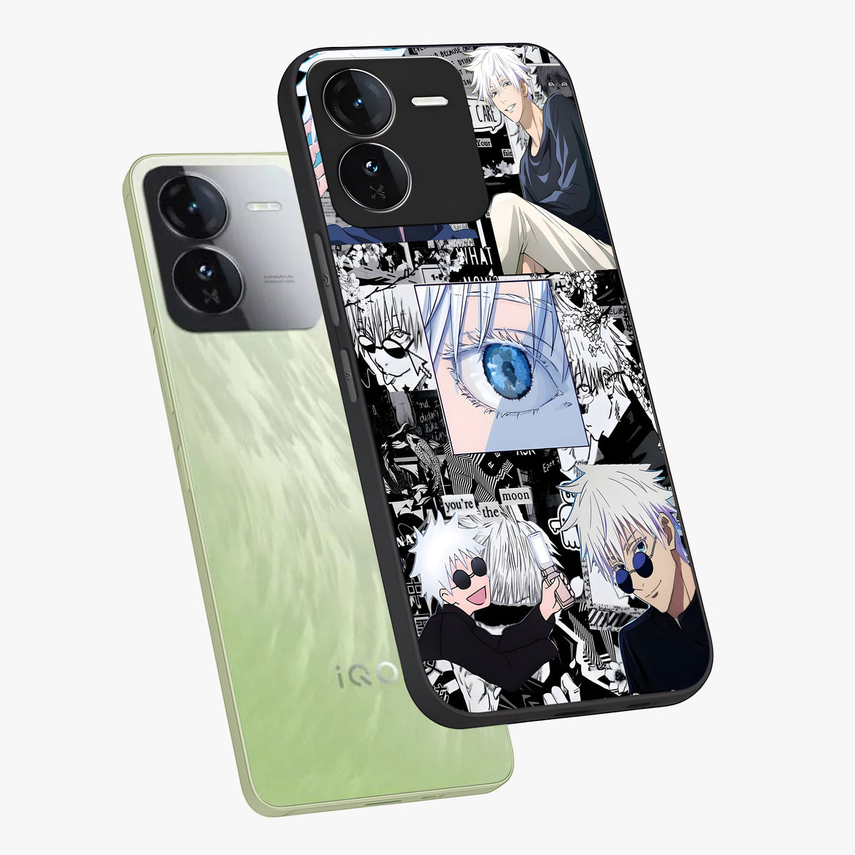 Infinity Sorcerer Chaos Glass Case displayed in angled mockup highlighting powerful magical design with fantasy aesthetic style.