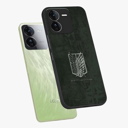Wings Of Freedom Glass Case displayed in angled mockup highlighting graceful wing design with inspirational aesthetic.