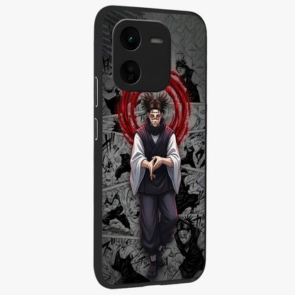 Cursed Ritual Ascension Glass Case upright view showcasing powerful ascension artwork with dark fantasy theme.