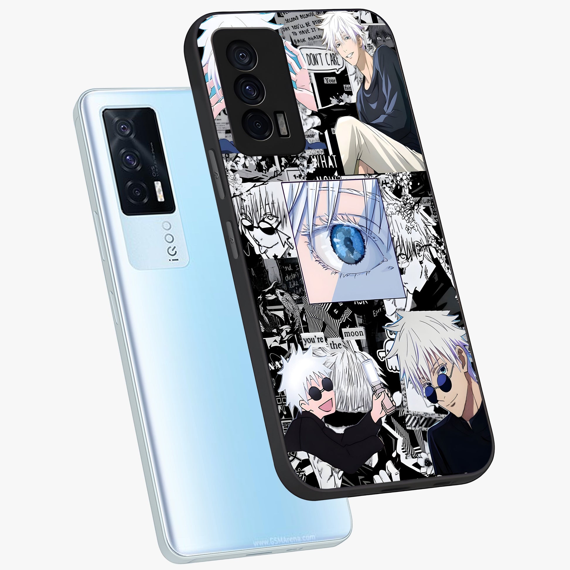 Infinity Sorcerer Chaos Glass Case displayed in angled mockup highlighting powerful magical design with fantasy aesthetic style.