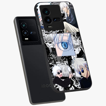 Infinity Sorcerer Chaos Glass Case displayed in angled mockup highlighting powerful magical design with fantasy aesthetic style.