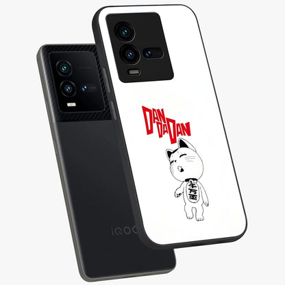 Playful Spirit Charm Glass Case displayed in angled mockup highlighting lively decorative design with playful aesthetic style.