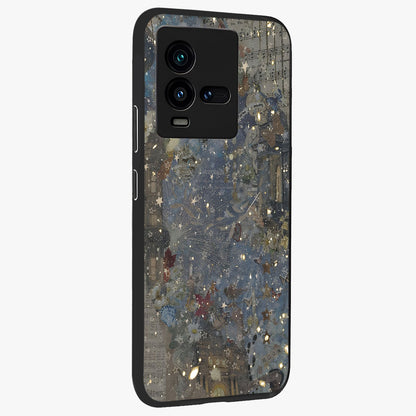 Aesthetic Astrolophia Glass Case upright view showcasing soft aesthetic theme with stylish modern look.
