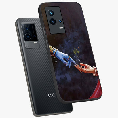Divine Touch Eternal Glass Case displayed in angled mockup highlighting elegant divine inspired design with calm aesthetic style.