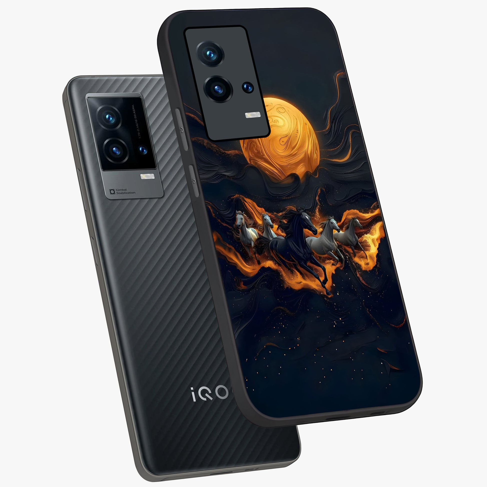 Golden Royal Heritage Glass Case displayed in angled mockup highlighting luxurious heritage design with golden aesthetic style.