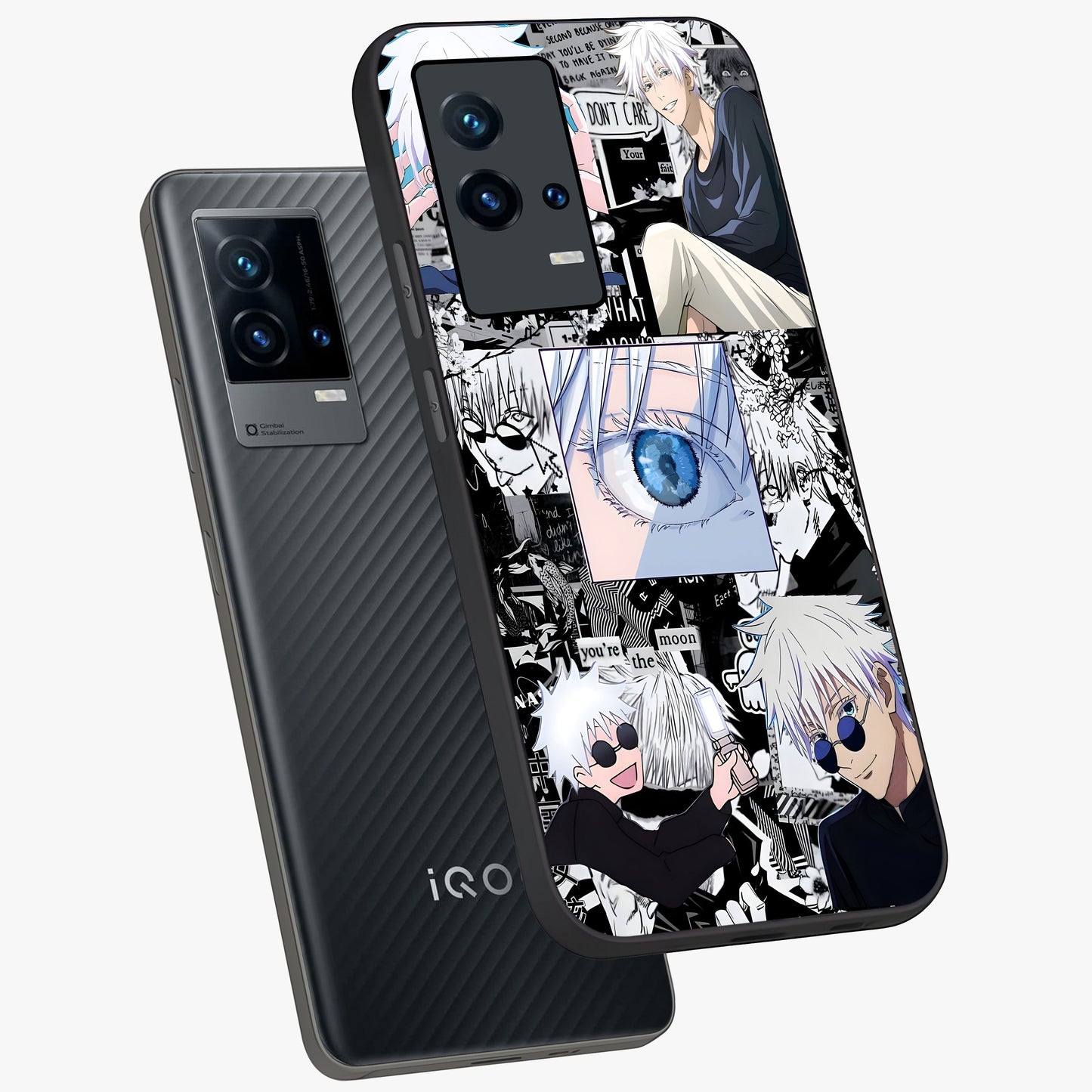 Infinity Sorcerer Chaos Glass Case displayed in angled mockup highlighting powerful magical design with fantasy aesthetic style.