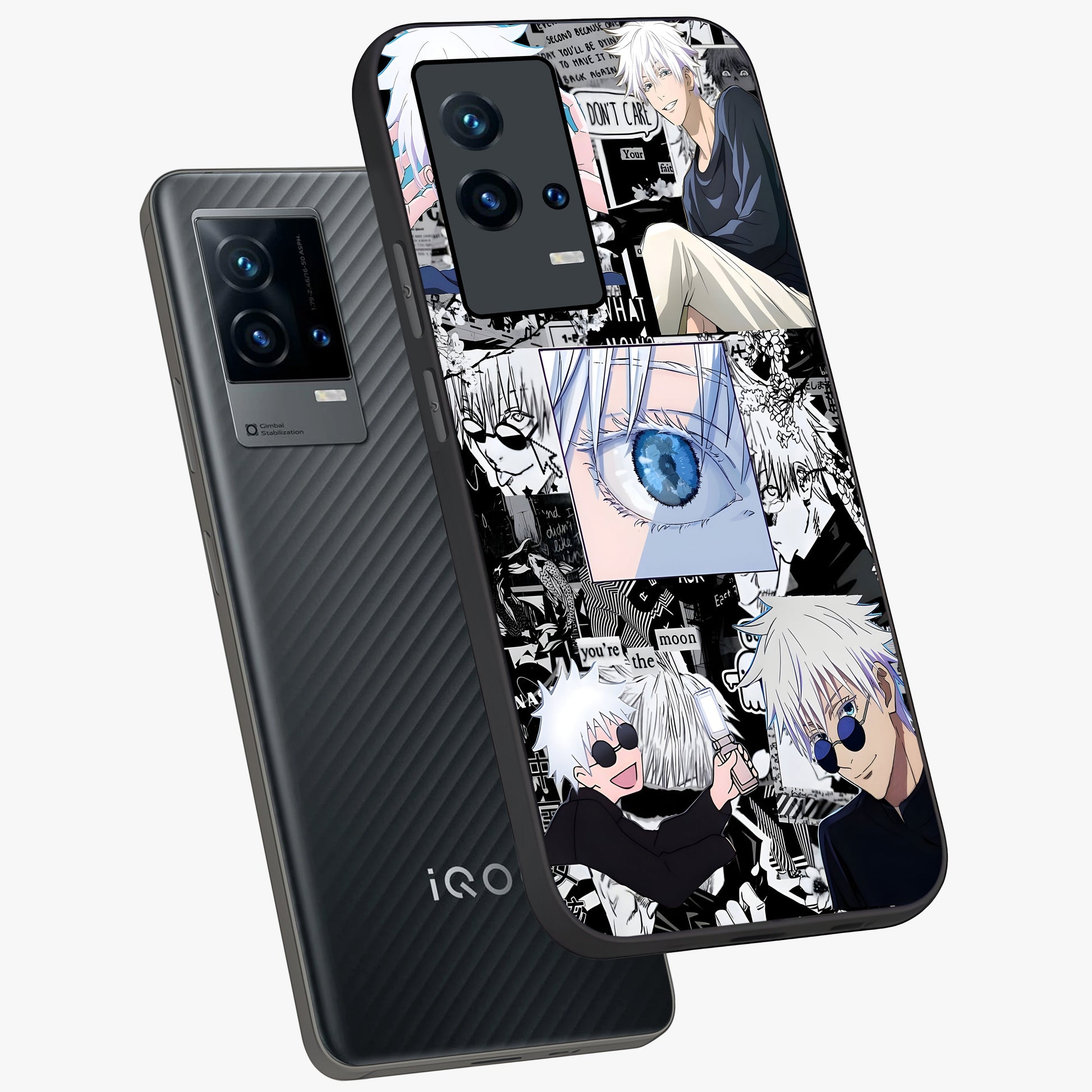 Infinity Sorcerer Chaos Glass Case displayed in angled mockup highlighting powerful magical design with fantasy aesthetic style.