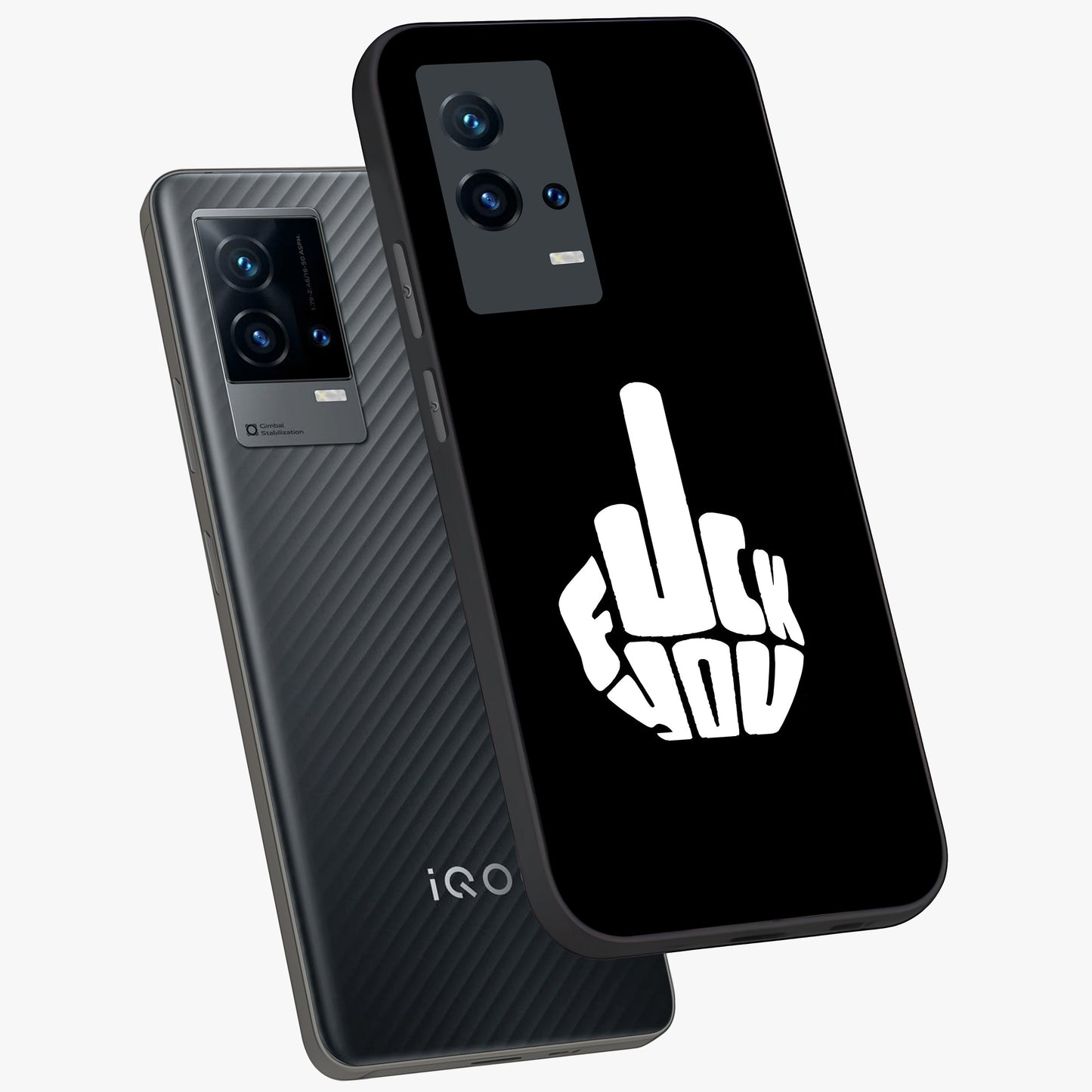 Rebel Mode On Glass Case displayed in angled mockup highlighting edgy text design with modern street aesthetic.