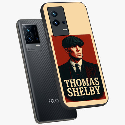 Vintage Mafia Authority Glass Case displayed in angled mockup highlighting powerful retro design with classic gangster aesthetic.