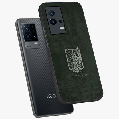 Wings Of Freedom Glass Case displayed in angled mockup highlighting graceful wing design with inspirational aesthetic.