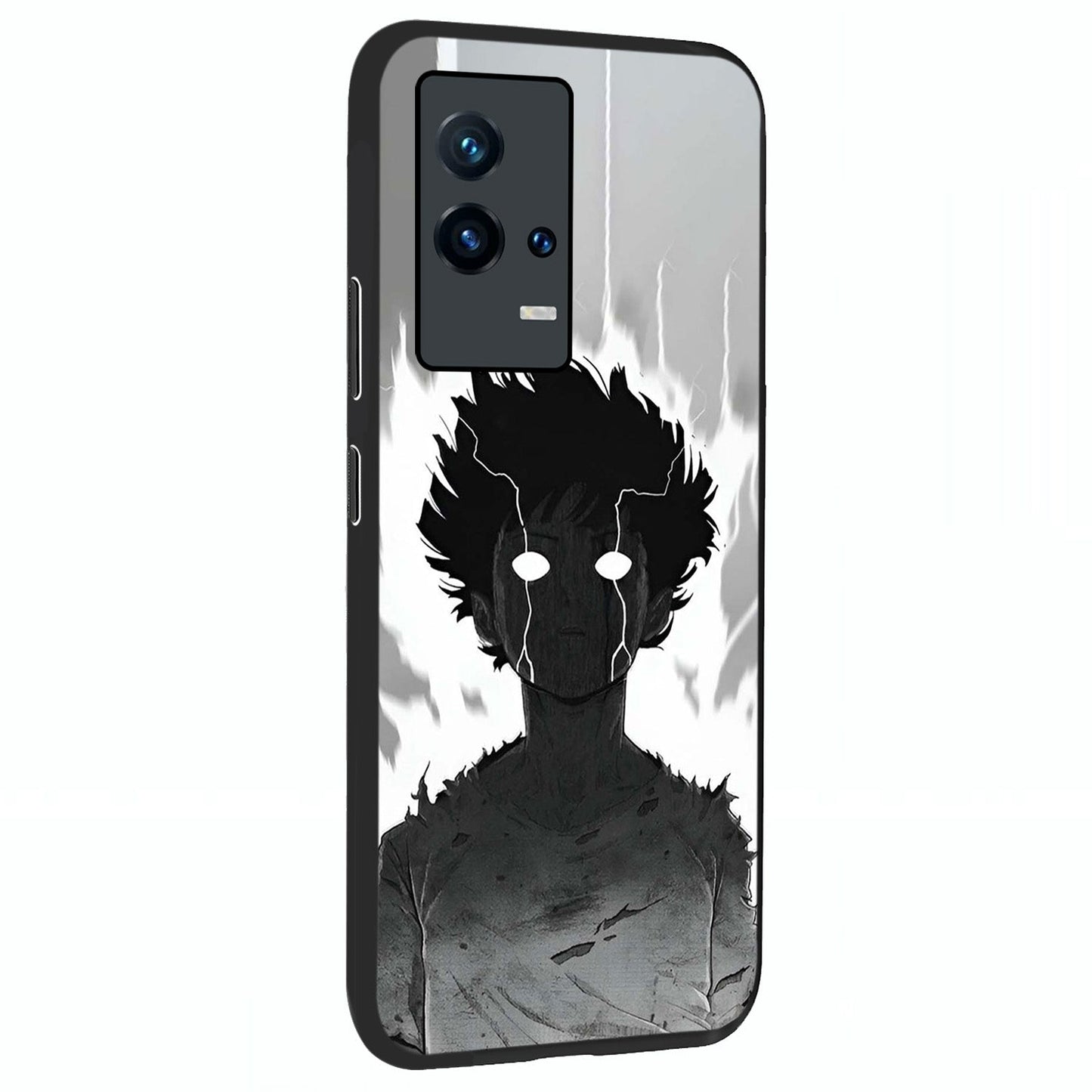 Awakened Inner Rage Glass Case upright view showcasing dramatic artwork with strong expressive aesthetic.
