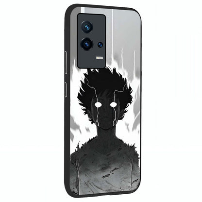 Awakened Inner Rage Glass Case upright view showcasing dramatic artwork with strong expressive aesthetic.