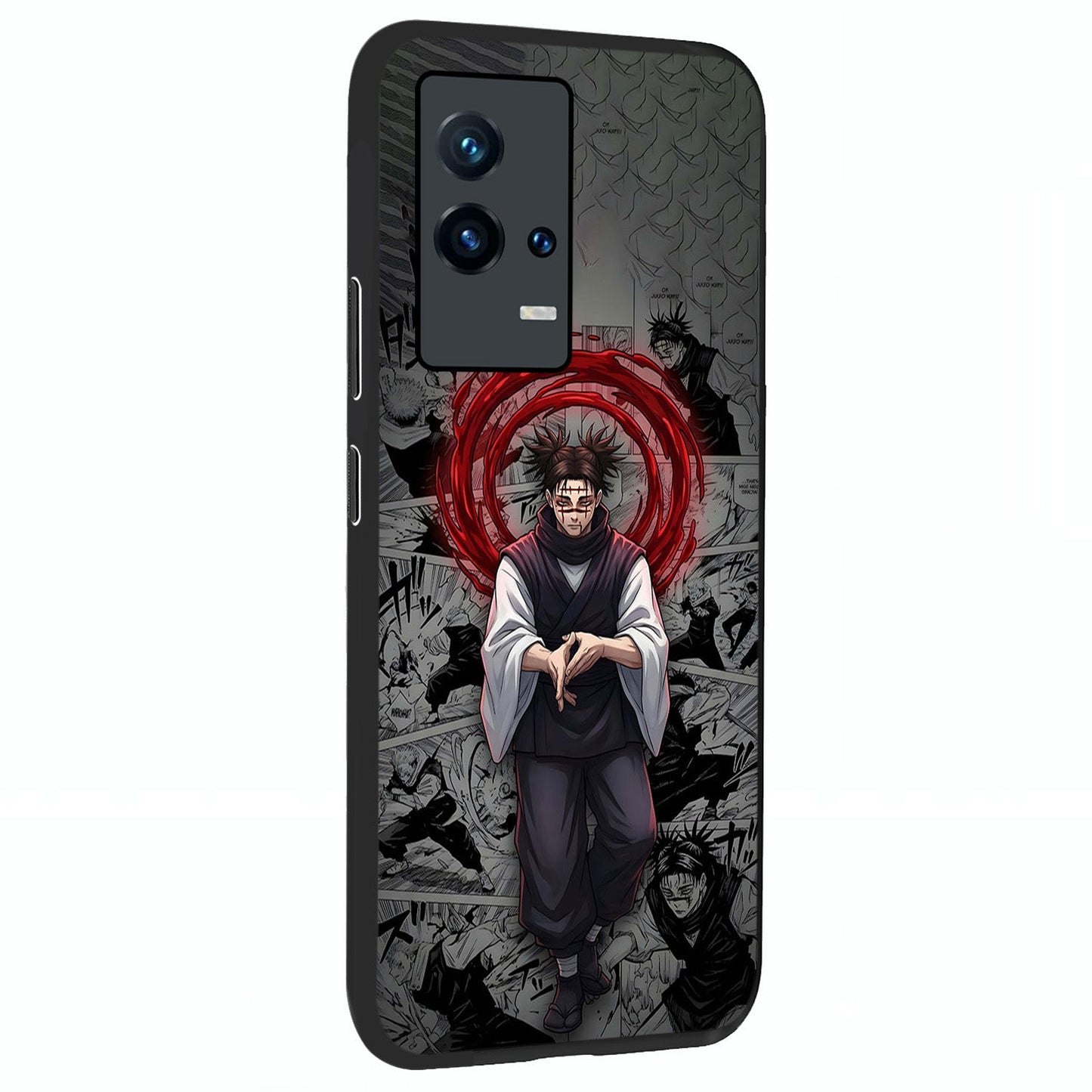 Cursed Ritual Ascension Glass Case upright view showcasing powerful ascension artwork with dark fantasy theme.