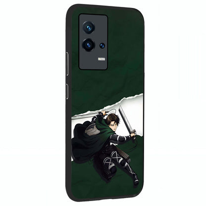 Emerald War Vanguard Glass Case upright view showcasing dramatic warrior artwork with bold fantasy theme.