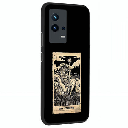 The Empress Glass Case upright view showcasing powerful empress themed artwork with luxurious artistic theme.