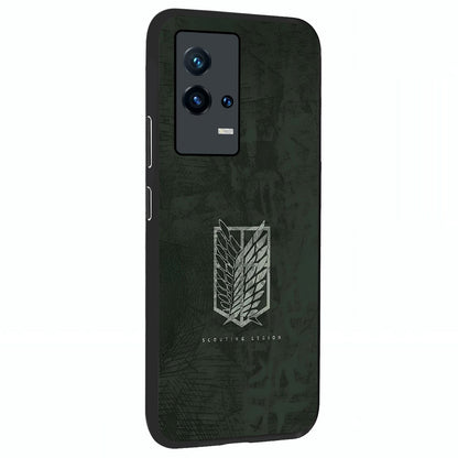 Wings Of Freedom Glass Case upright view showcasing powerful wings artwork with freedom themed design.