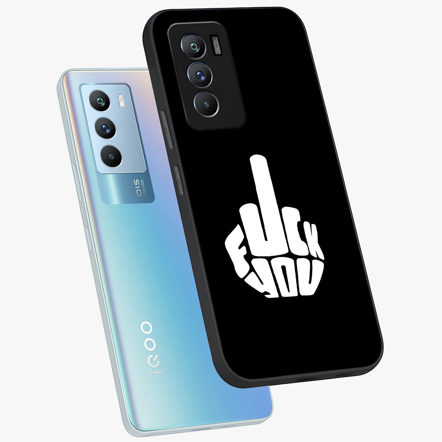 Rebel Mode On Glass Case displayed in angled mockup highlighting edgy text design with modern street aesthetic.