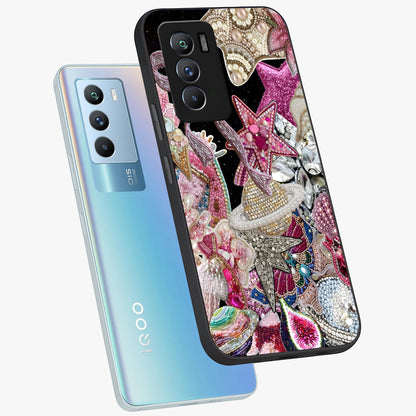 Starlit Jewel Dream Glass Case displayed in angled mockup highlighting glowing celestial jewel design with dreamy aesthetic.